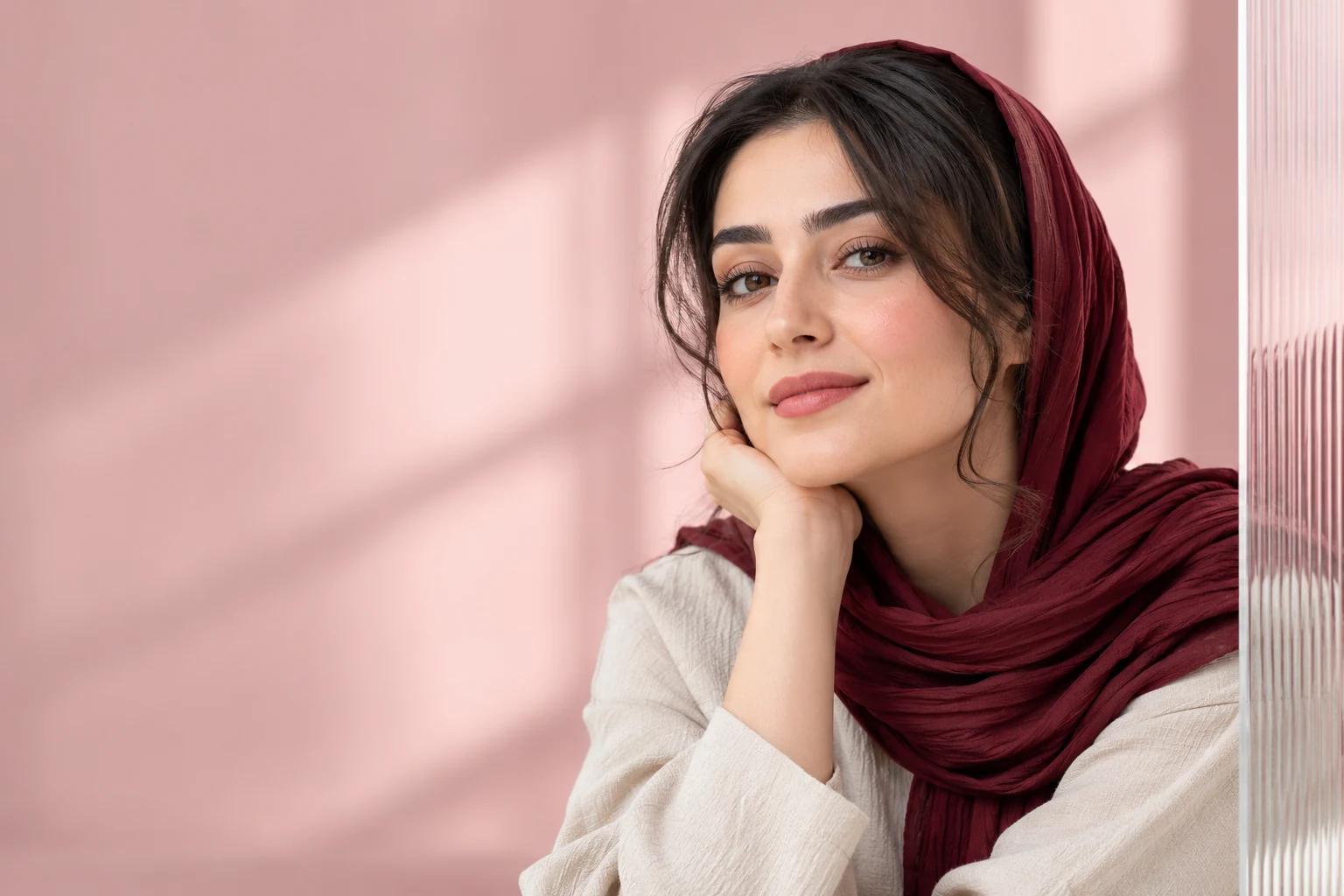پرتره زن با نور طبیعی